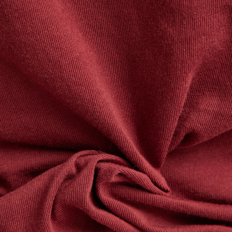 G-Star RAW® Eyben Slim V-Neck T-Shirt Red
