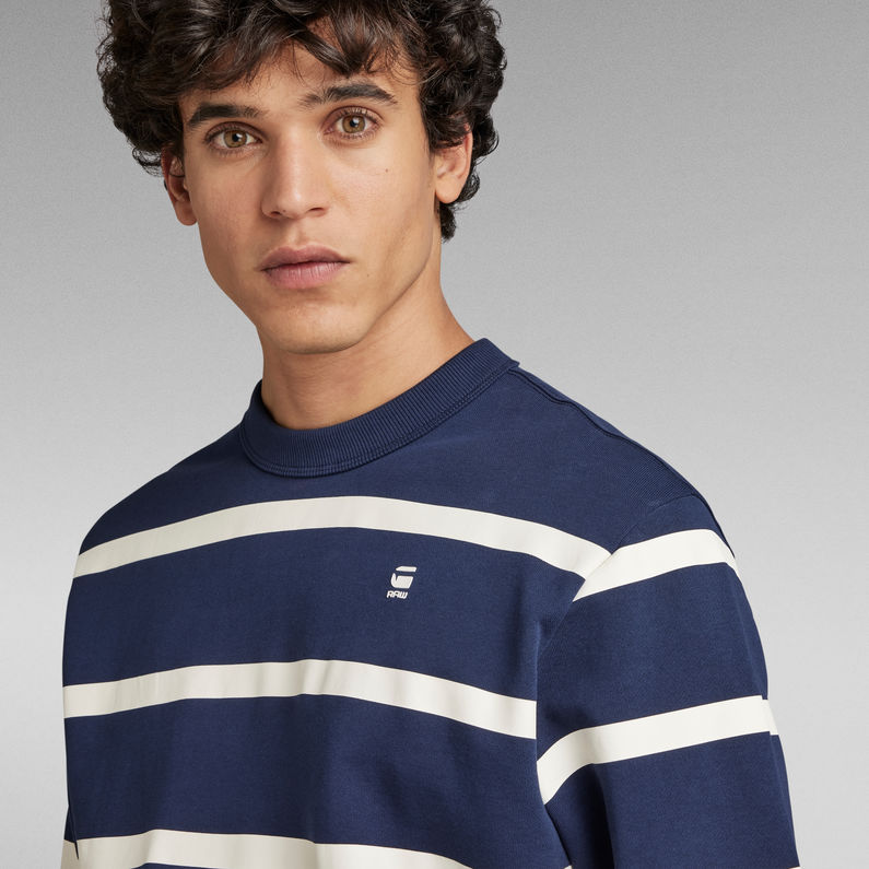 G-Star RAW® Sweat Placed Stripe Multi couleur