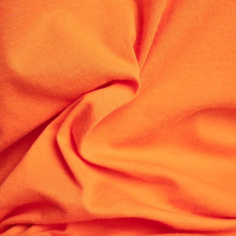 G-Star RAW® Graphic Graw Straight T-Shirt Oranje