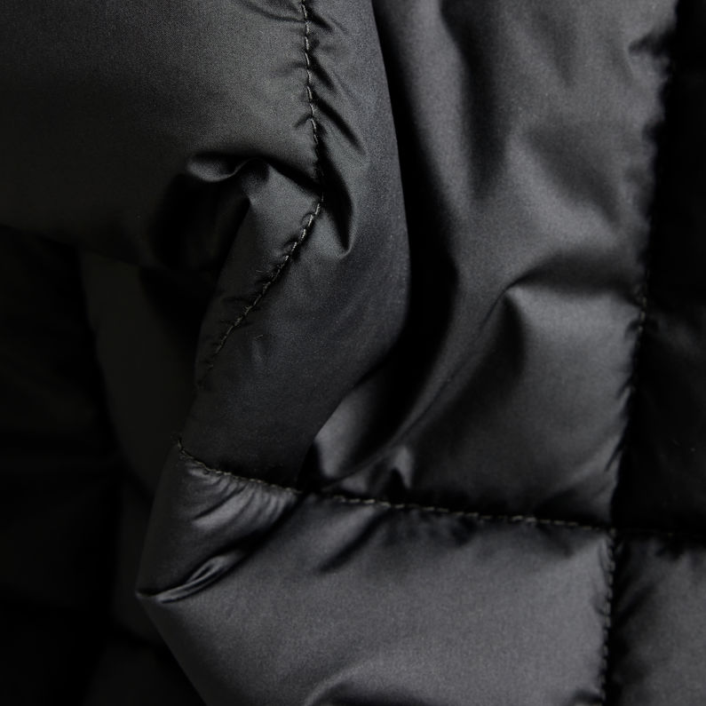 G-STAR® Chaqueta Meefic Square Quilted Hooded Negro