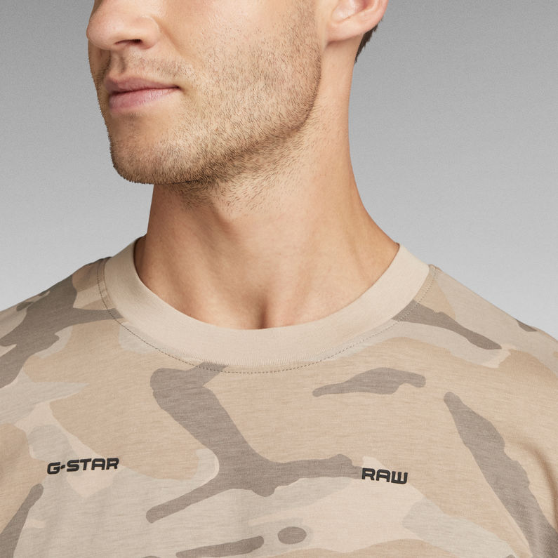 G-Star RAW® T-shirt Camo Allover Loose Multi couleur
