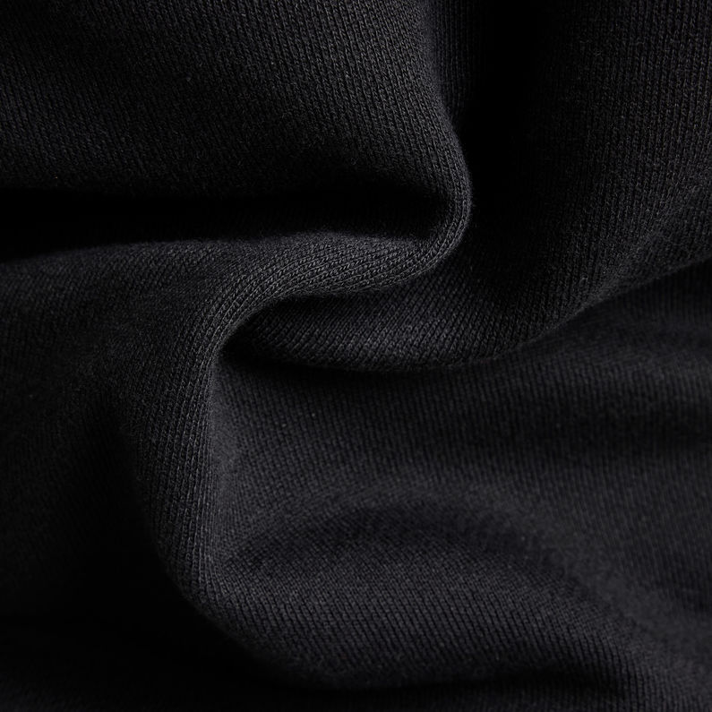 G-Star RAW® Sweat Cadet Strett Hooded Noir