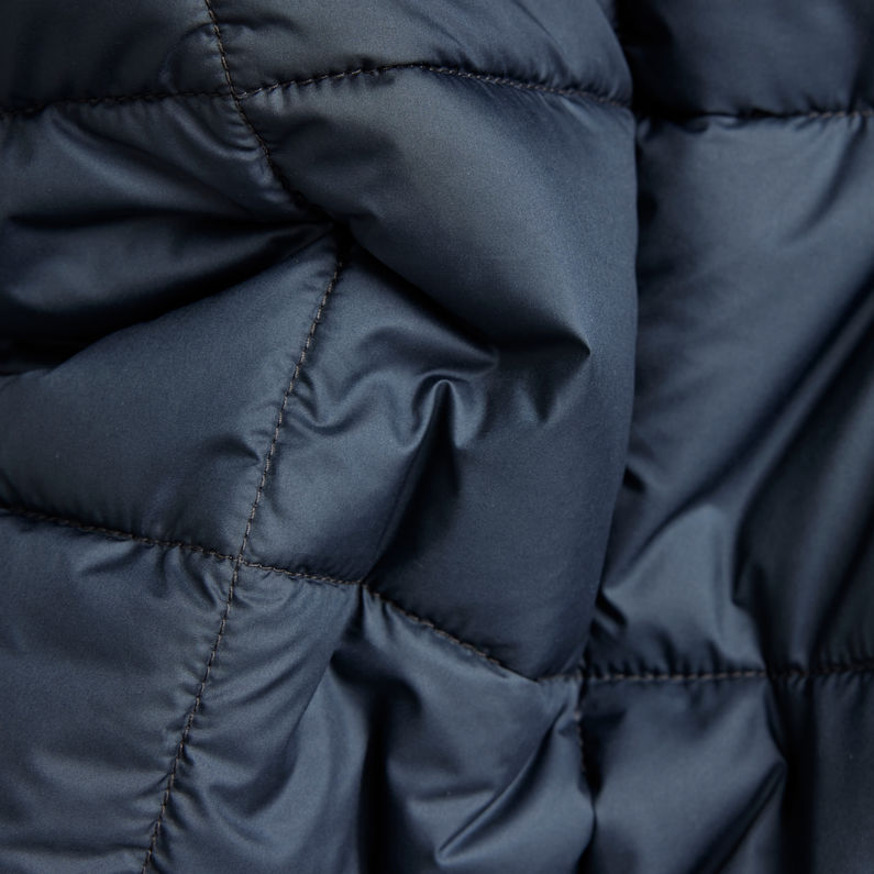 G-Star RAW® Meefic Square Quilted Hooded Jacket Dark blue