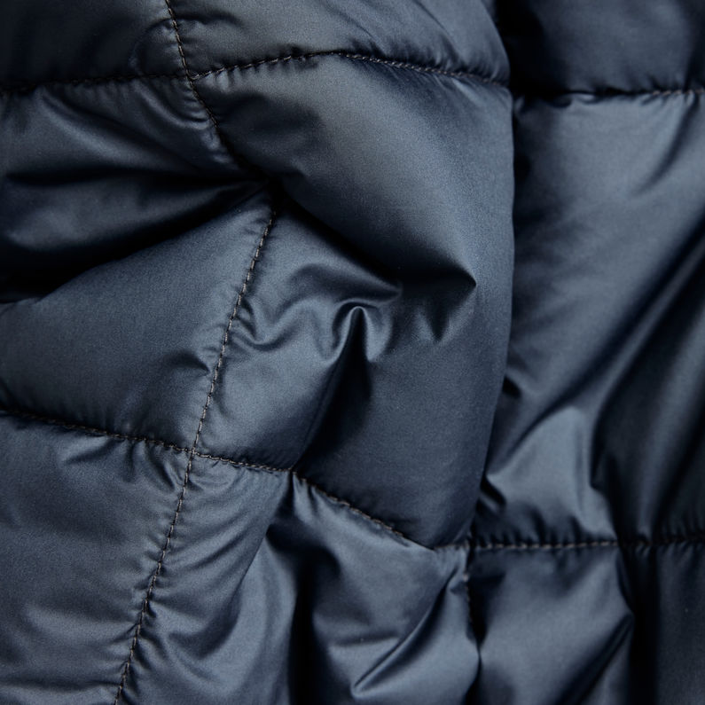 G-Star RAW® Meefic Square Quilted Hooded Jacket Dark blue