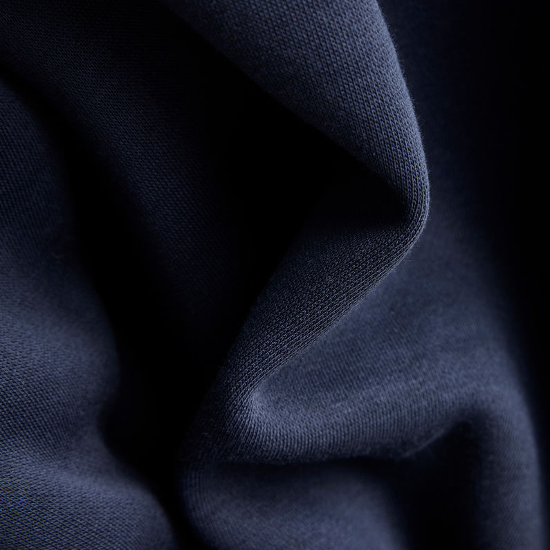 G-Star RAW® Multi Graphic Loose Hooded Sweater Dress Dark blue