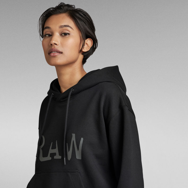 G-Star RAW® RAW Graphic Hooded Sweater Black