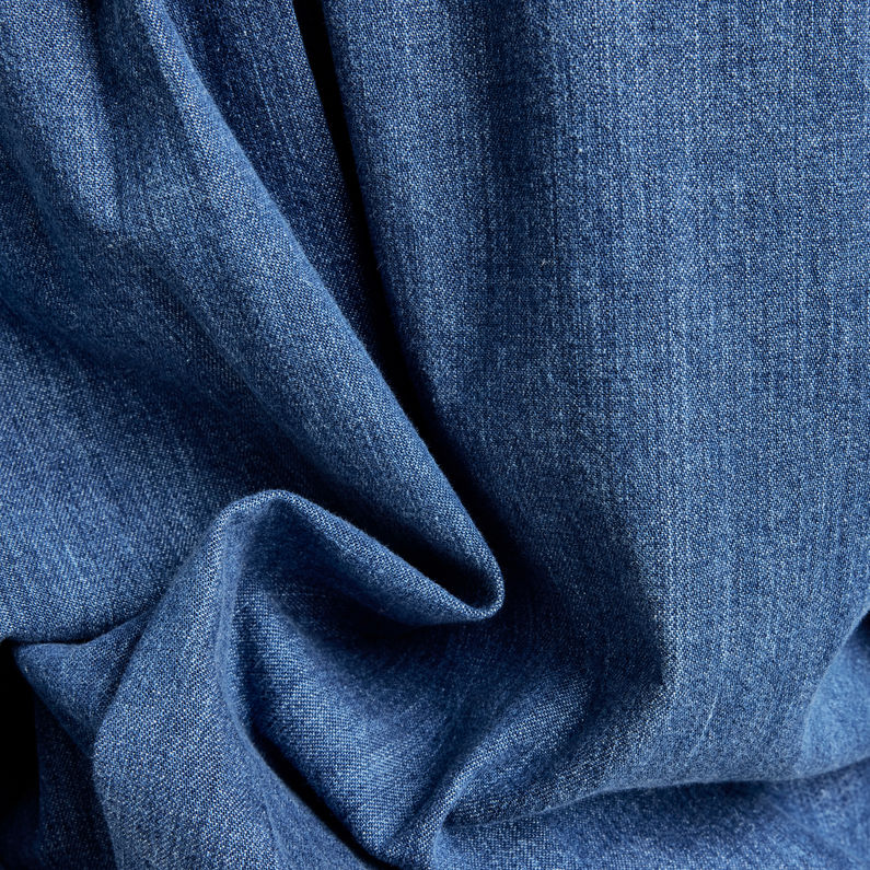 g-star-raw-robe-chemise-boxy-bleu-moyen