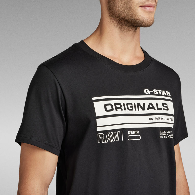 G-Star RAW® Originals T-Shirt Black