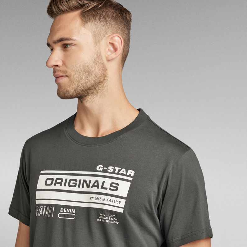 G-STAR® Originals T-Shirt Grau