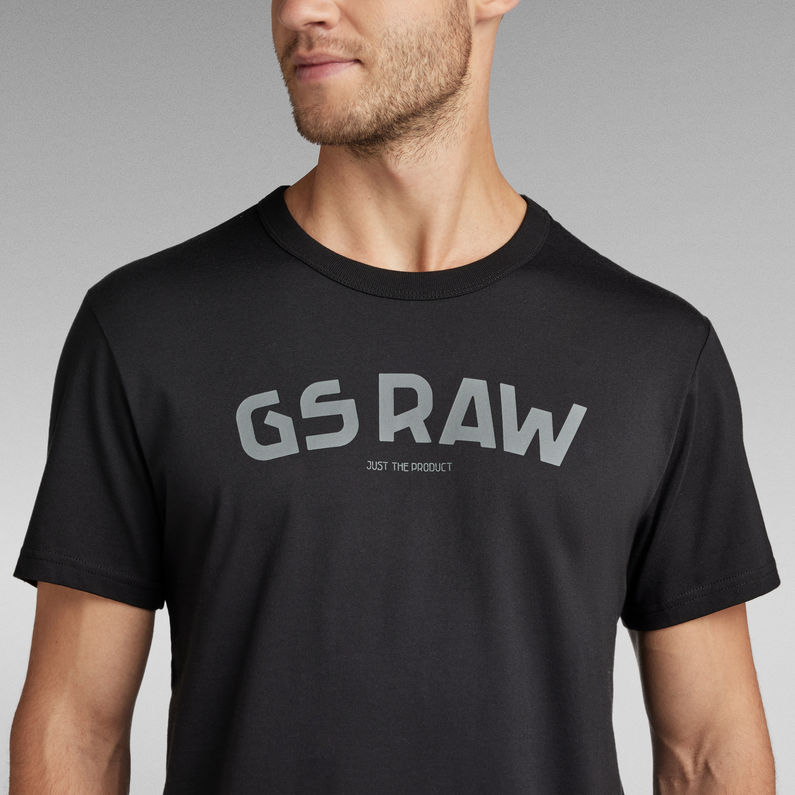 G-STAR® GS Raw Graphic T-Shirt Schwarz