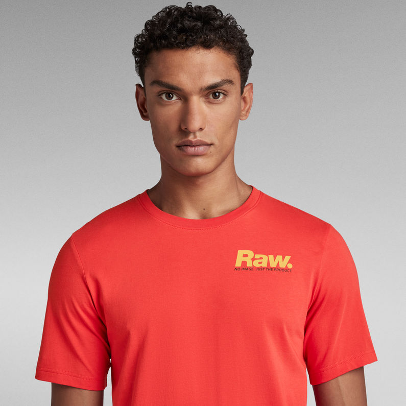 G-Star RAW® Photographer Graphic Slim T-Shirt Rot