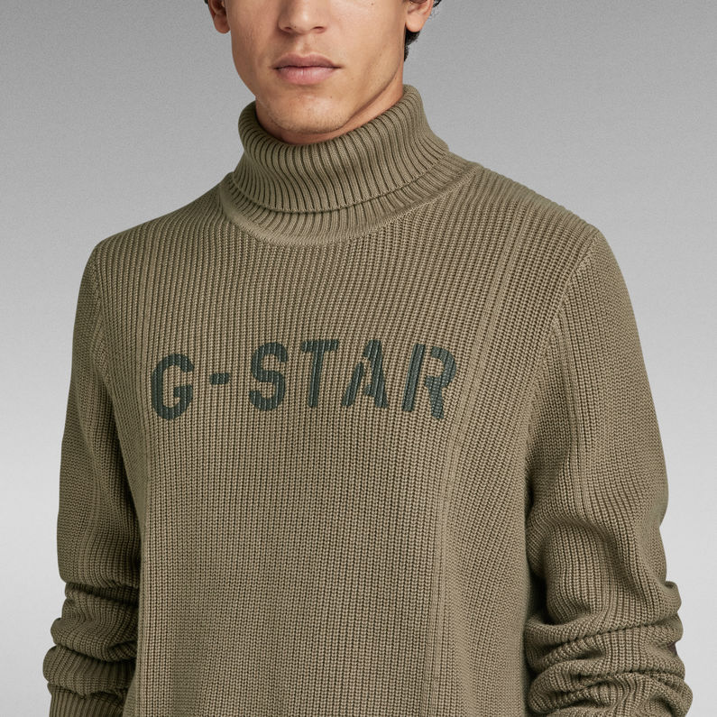 G-STAR® Stencil Graphic Turtle Knit ブラウン