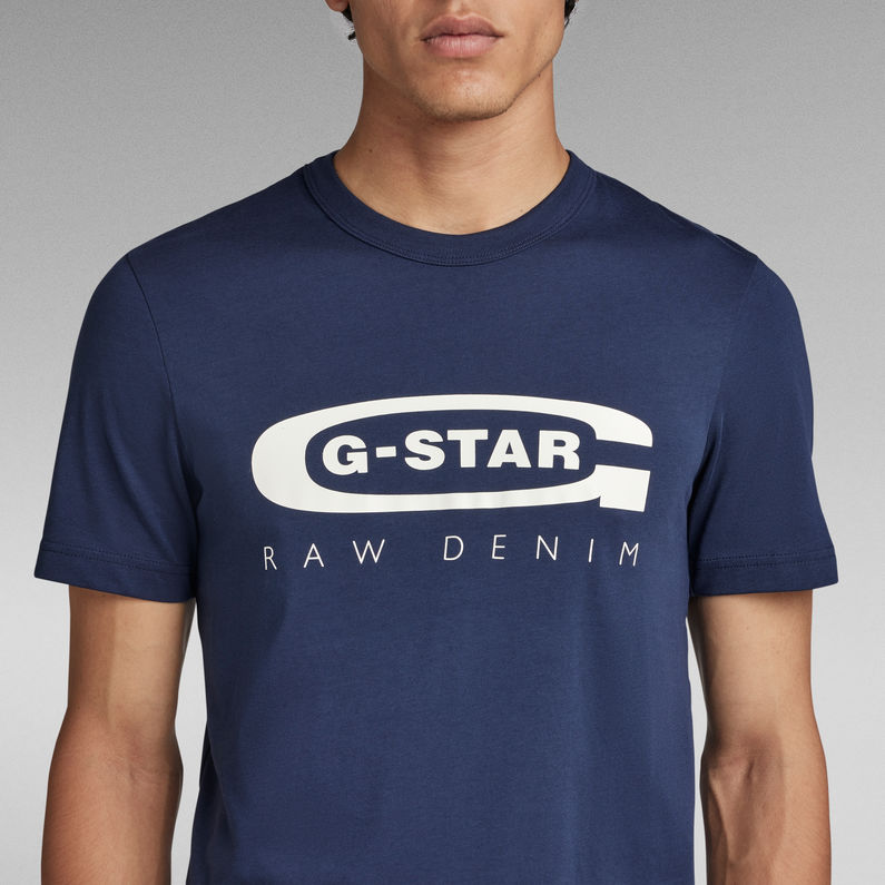 G-Star RAW® Graphic 4 T-Shirt Dunkelblau