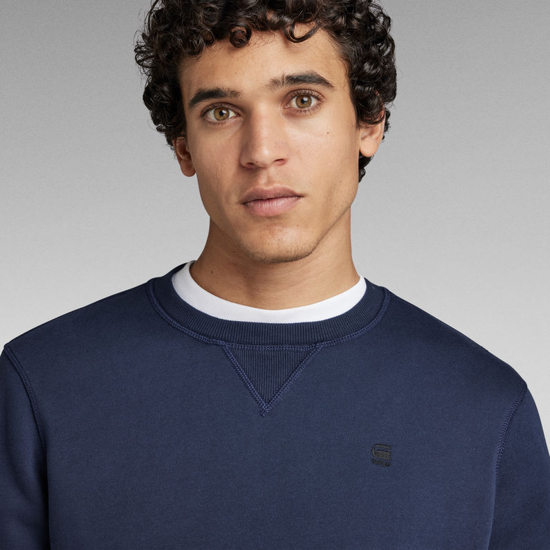 G-STAR® Premium Core Sweater Dark blue