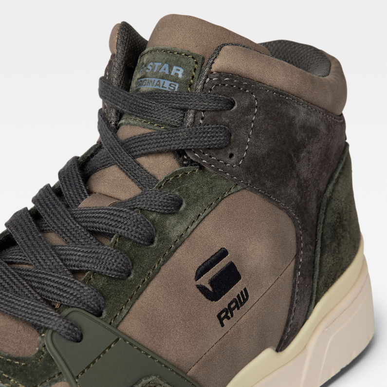 G-STAR® Attacc Mid Blocked Sneakers Meerkleurig detail