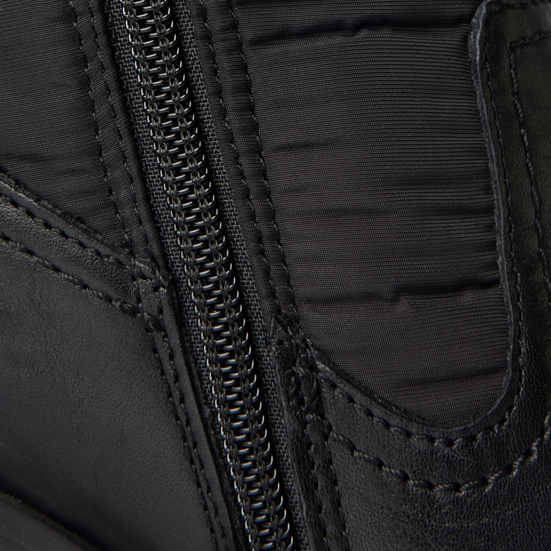 G-Star RAW® Botas Kerllie II Mid Nylon Negro fabric shot
