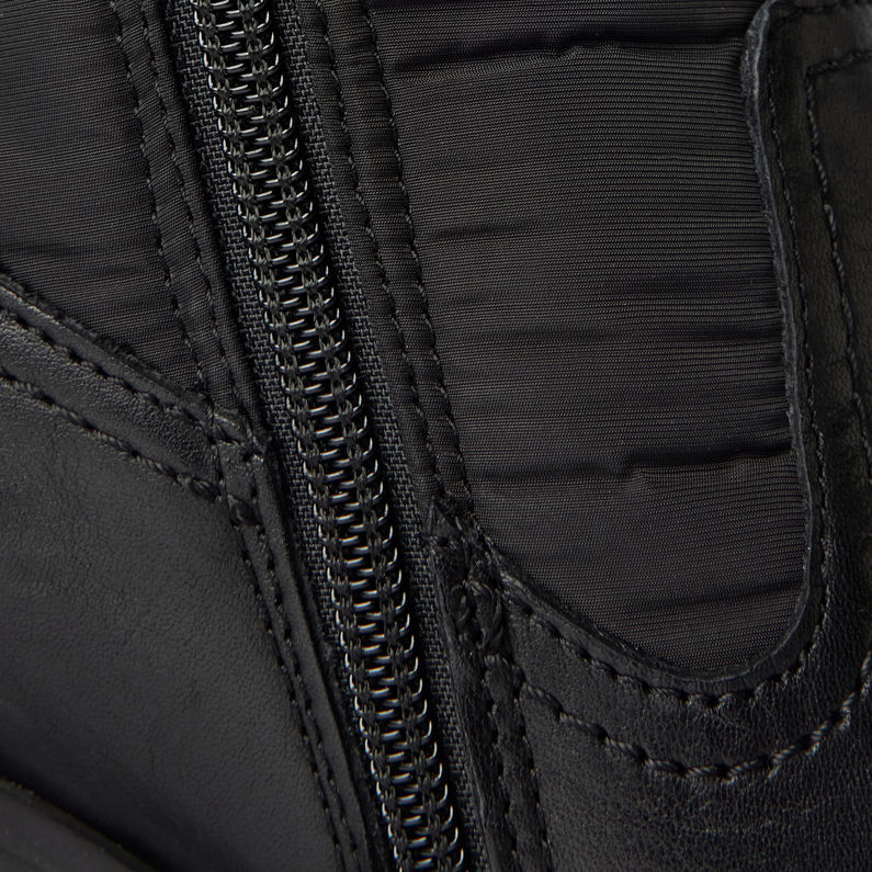 G-Star RAW® Bottines Kerllie II Mid Nylon Noir fabric shot