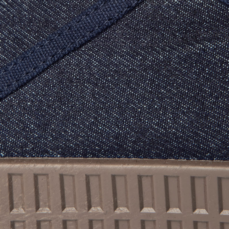 G-STAR® Baskets Rovulc II Denim Bleu foncé fabric shot