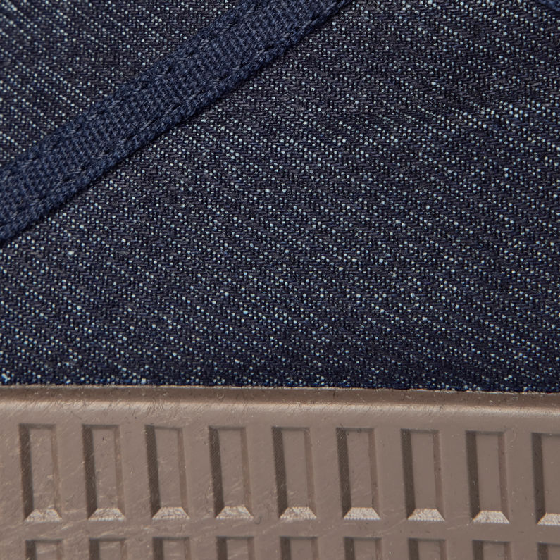 G-Star RAW® Rovulc II Denim Sneakers Dark blue fabric shot