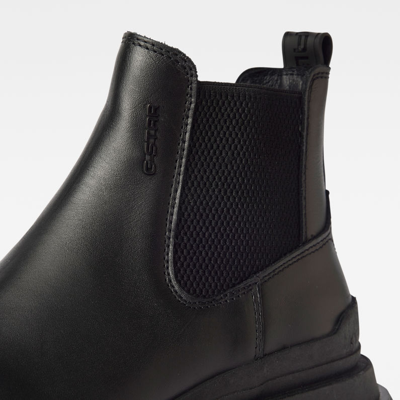 Praktisk Vil ordningen Lintell Chelsea Leather Boots | Black | G-Star RAW® MO