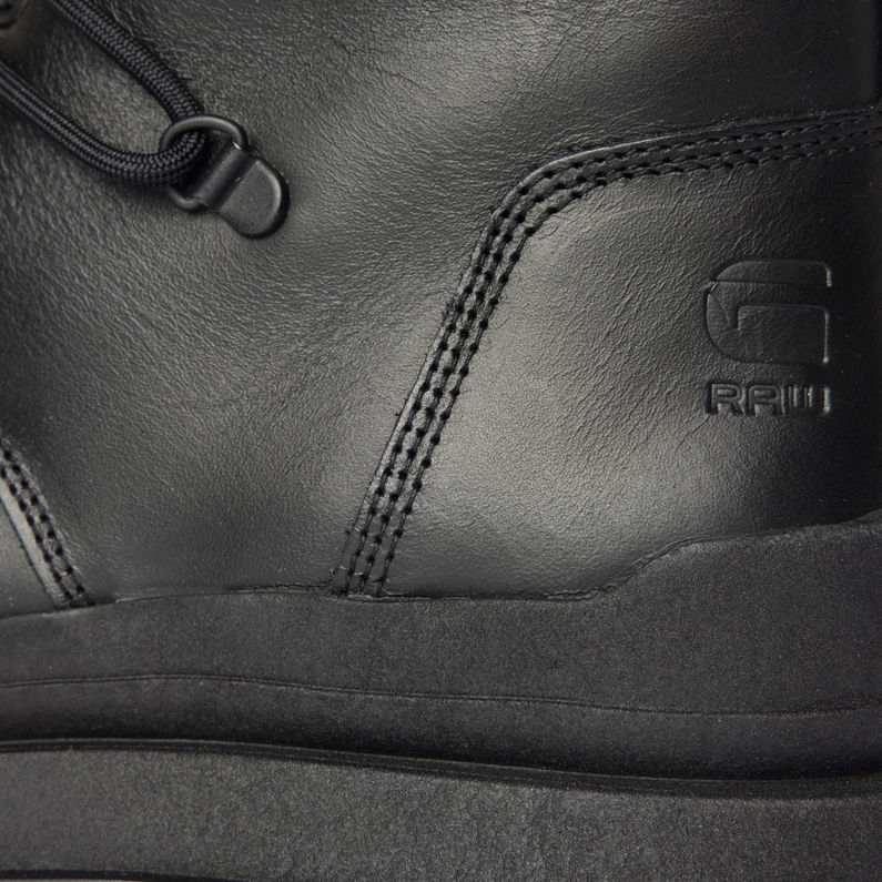 G-STAR® Lintell Cotrast Sole Hiker Lederen Boots Meerkleurig fabric shot