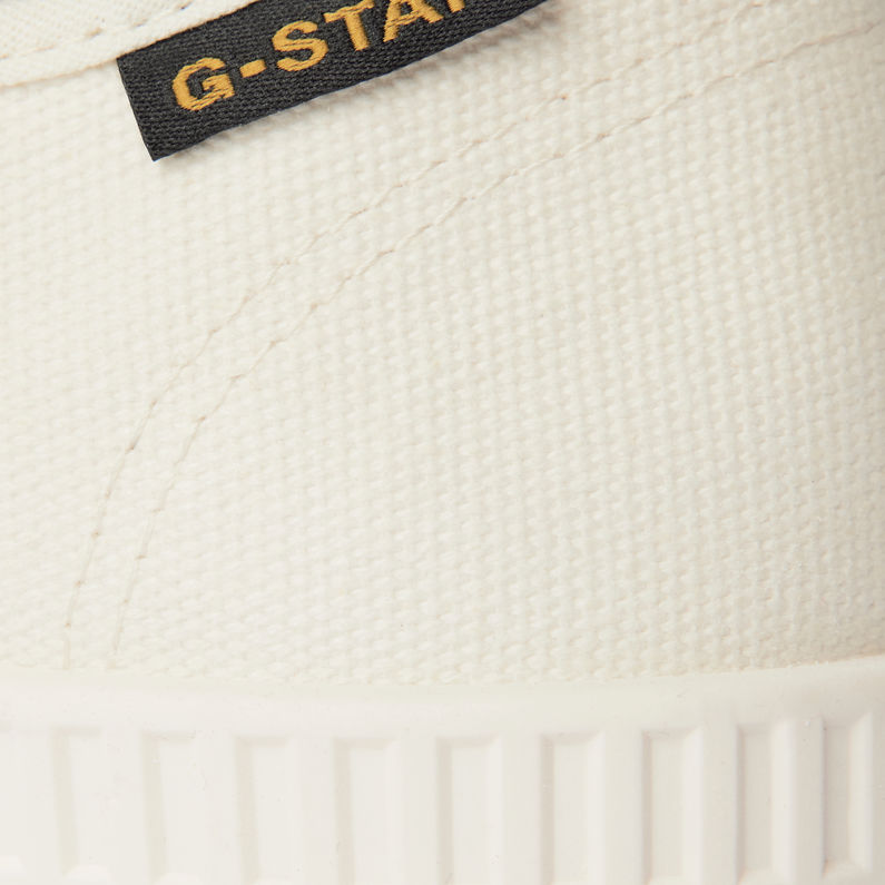 G-Star RAW® Baskets Rovulc II Tonal Blanc fabric shot
