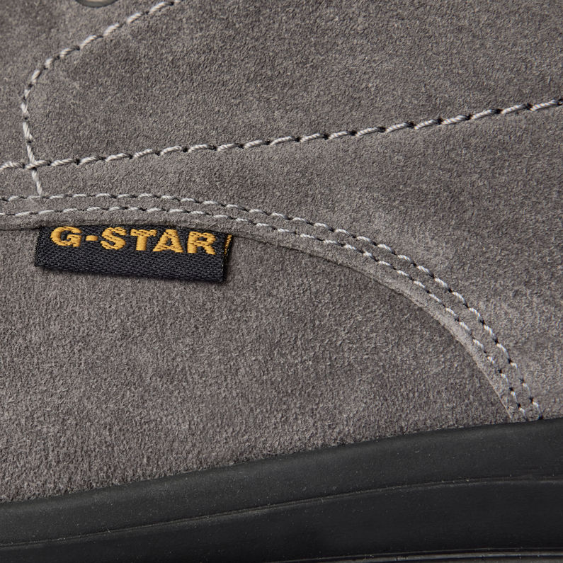 G-Star RAW® Blake High Suede Boots Grey fabric shot