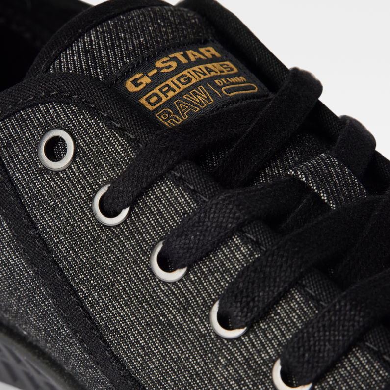 G-Star RAW® Rovulc II Denim Sneakers Zwart detail