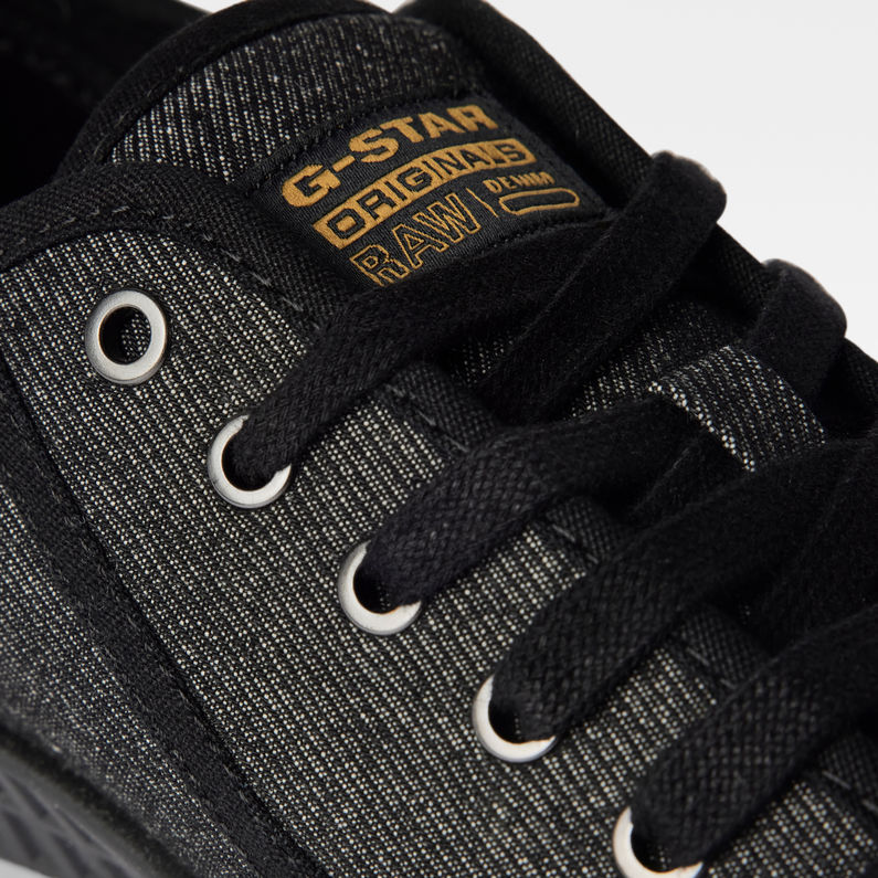 G-STAR® Rovulc II Denim Sneakers Zwart detail