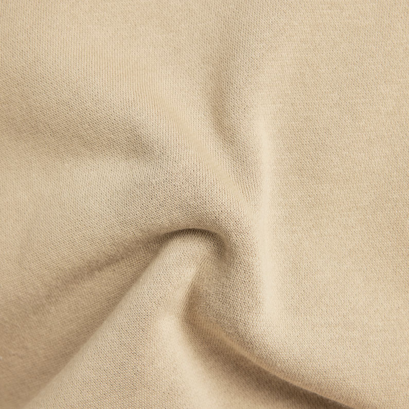 G-STAR® Premium Core Hooded Zip Sweater Beige
