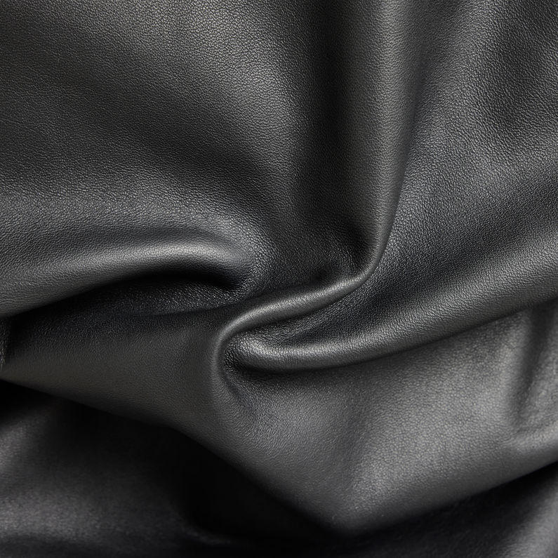 G-STAR® Veste en cuir Arc 3D Noir