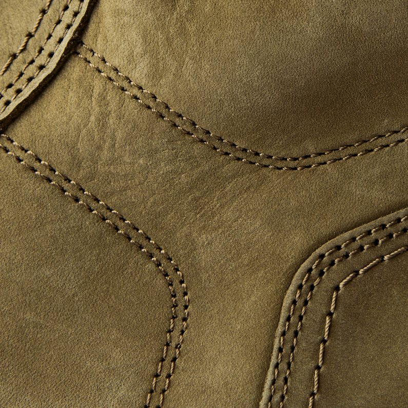 G-Star RAW® Noxer High Nubuck Boots Groen fabric shot