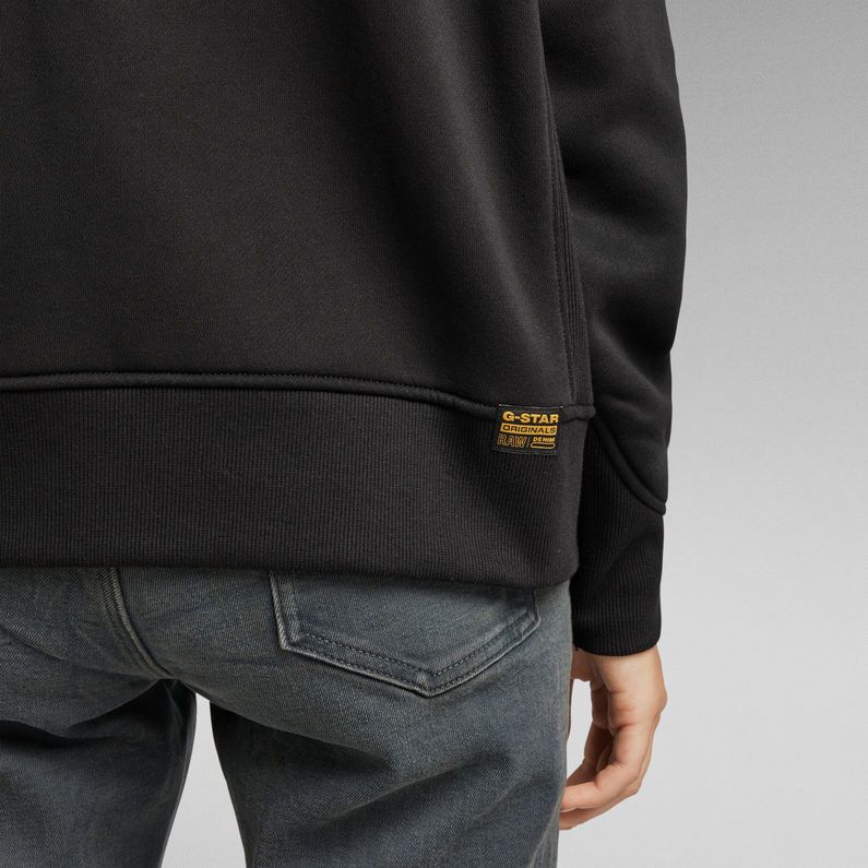 G-Star RAW® Premium Core 2.0 Hooded Zip Through Sweater ブラック