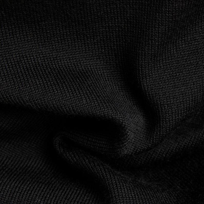 G-Star RAW® Premium Core Mock Knit Black