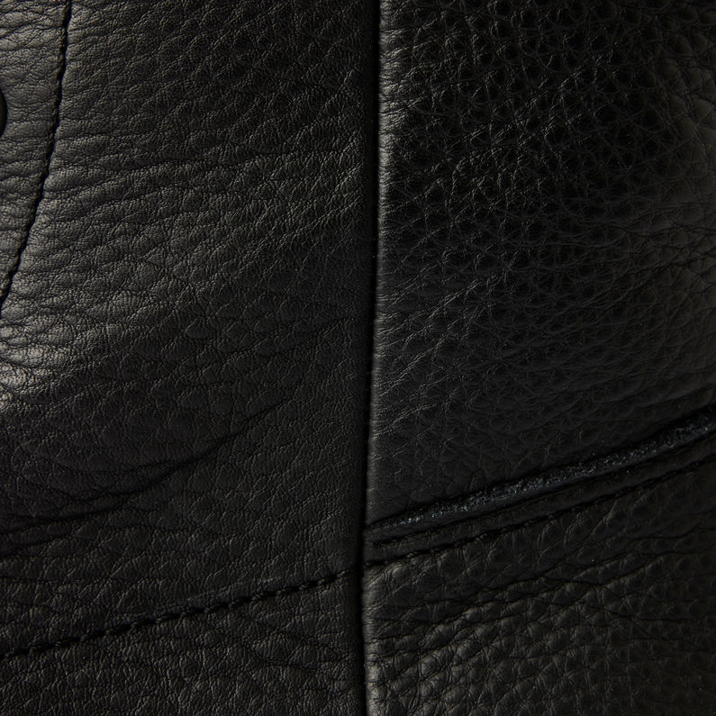 G-Star RAW® Bottines Blake High Tumbled Noir fabric shot