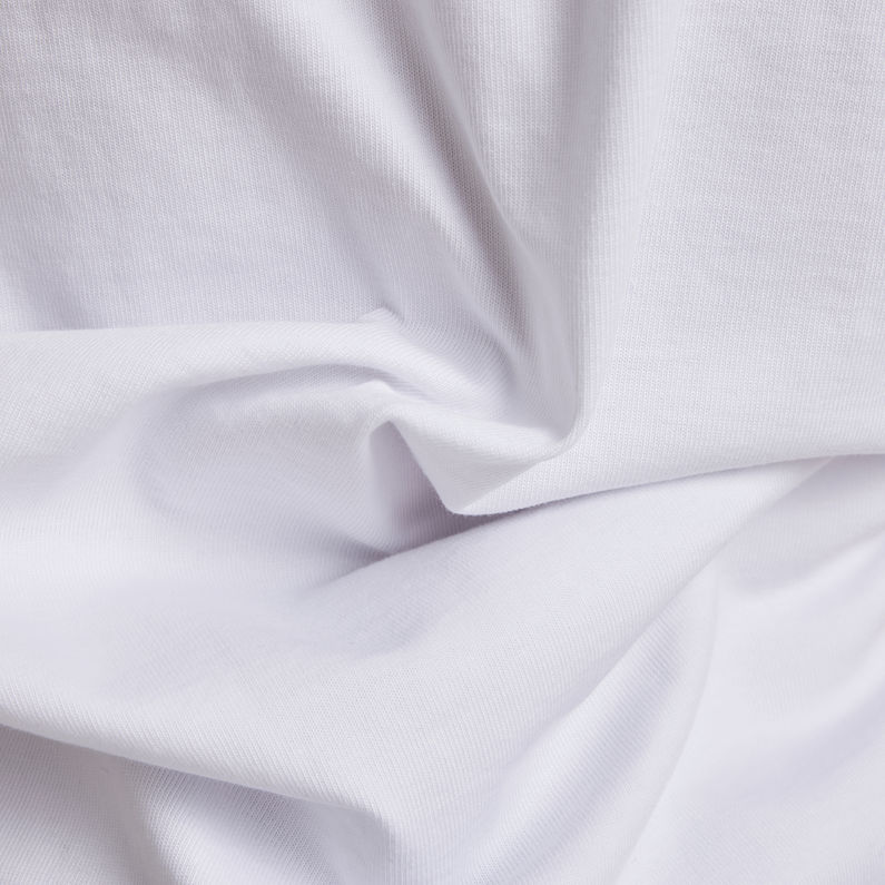 G-STAR® Center Logo Loose Unisex T-Shirt Weiß