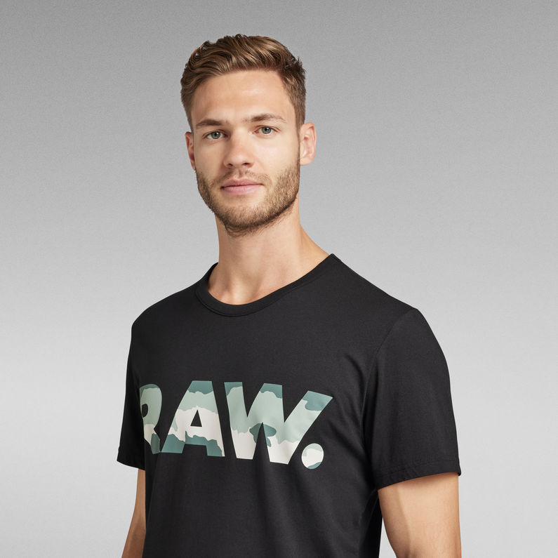 G-STAR® RAW Camo T-Shirt Black