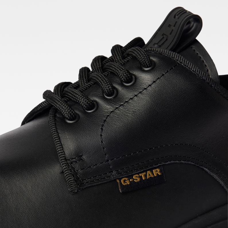 G-STAR® Chaussures Blake Leather Noir detail