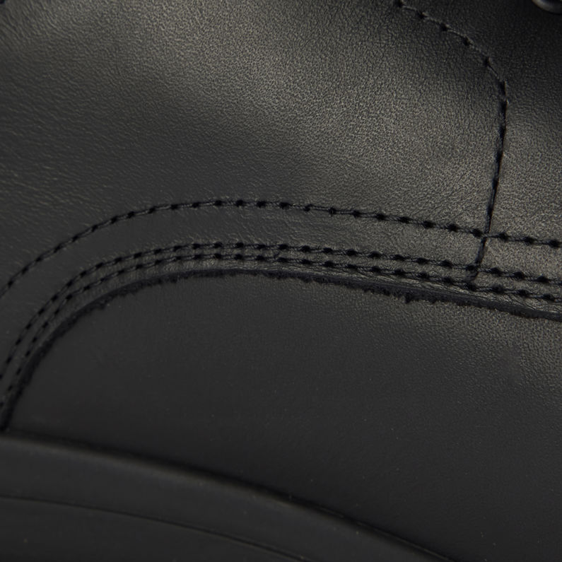 G-Star RAW® Blake Leather Shoes Black fabric shot