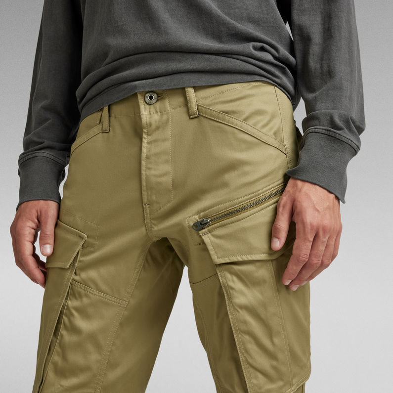 G-Star RAW® Pantalones Rovic Zip 3D Regular Tapered Verde