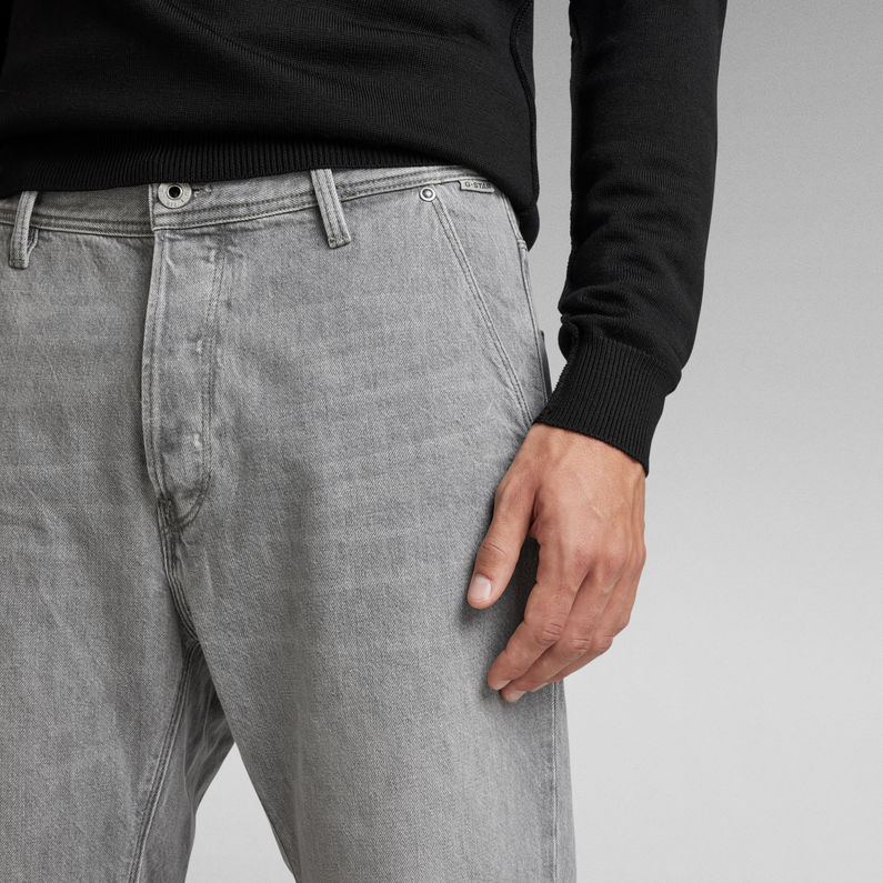 Grip 3D Relaxed Tapered Jeans | グレー | G-Star RAW® JP