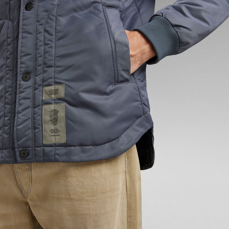 G-STAR® Unisex 10 Degrees Sherpa Jacket Dark blue