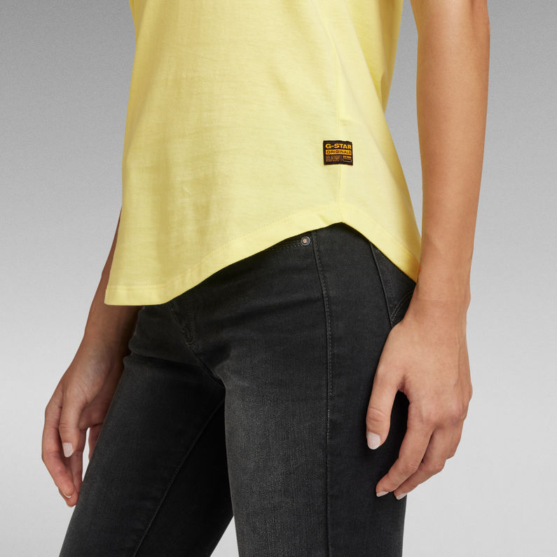 G-Star RAW® Graphic Graw Optic Slim T-Shirt Yellow