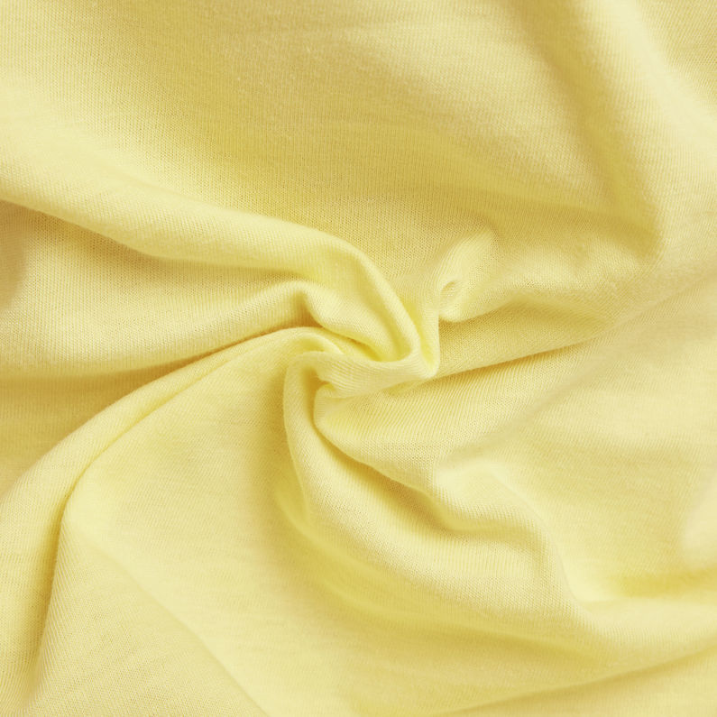 G-STAR® Graphic Graw Optic Slim T-Shirt Yellow