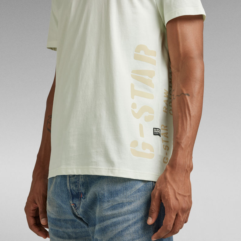 G-Star RAW® Side Stencil T-Shirt Light blue