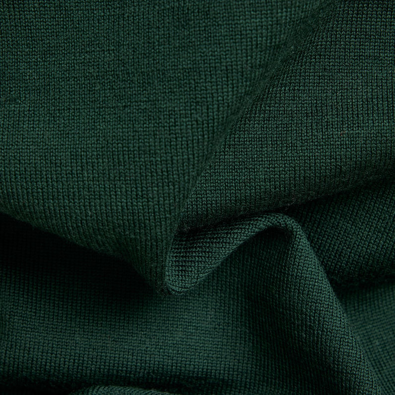 G-STAR® Premium Core Turtle Neck Knitted Sweater Green