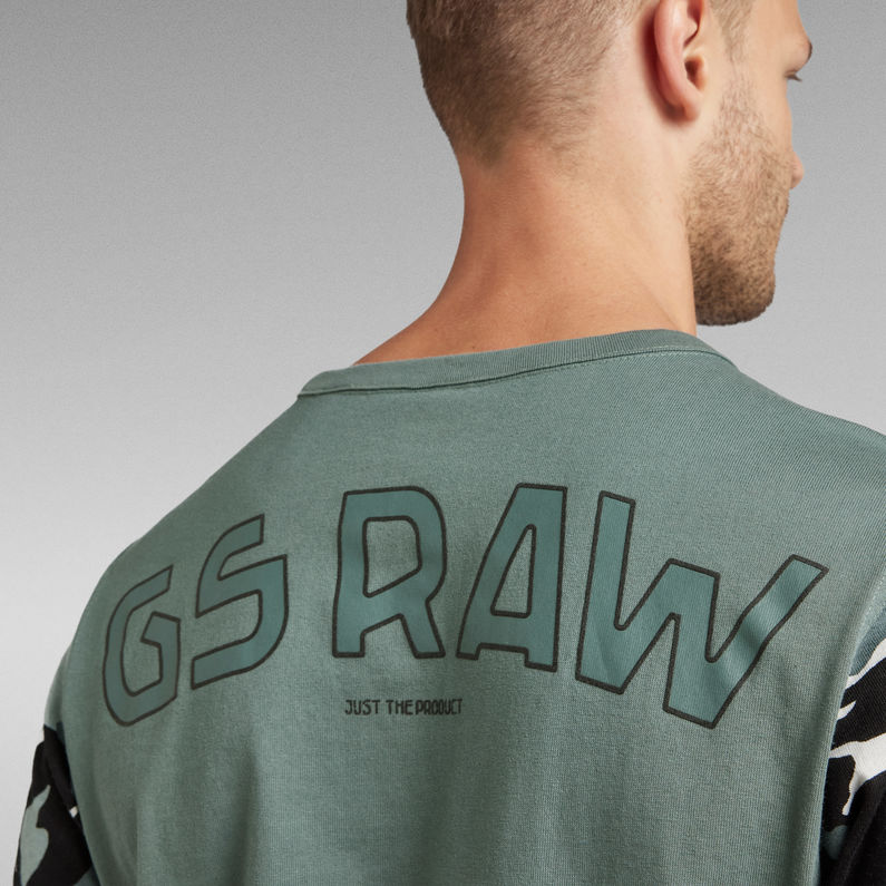 G-STAR® Camo Back Graphic Loose T-Shirt Multi color