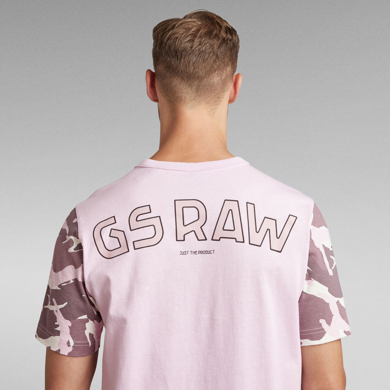 G-STAR® Camo Back Graphic Loose T-Shirt Multi color