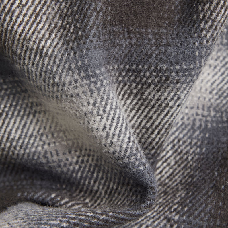 G-STAR® Unisex Check Zip Reg Overshirt Meerkleurig