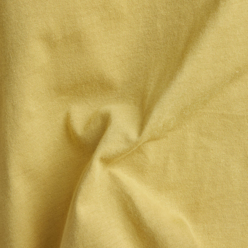 G-Star RAW® Camiseta Graphic Core Straight Amarillo